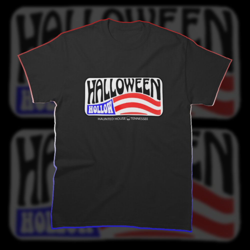 Halloween Hollow USA logo design