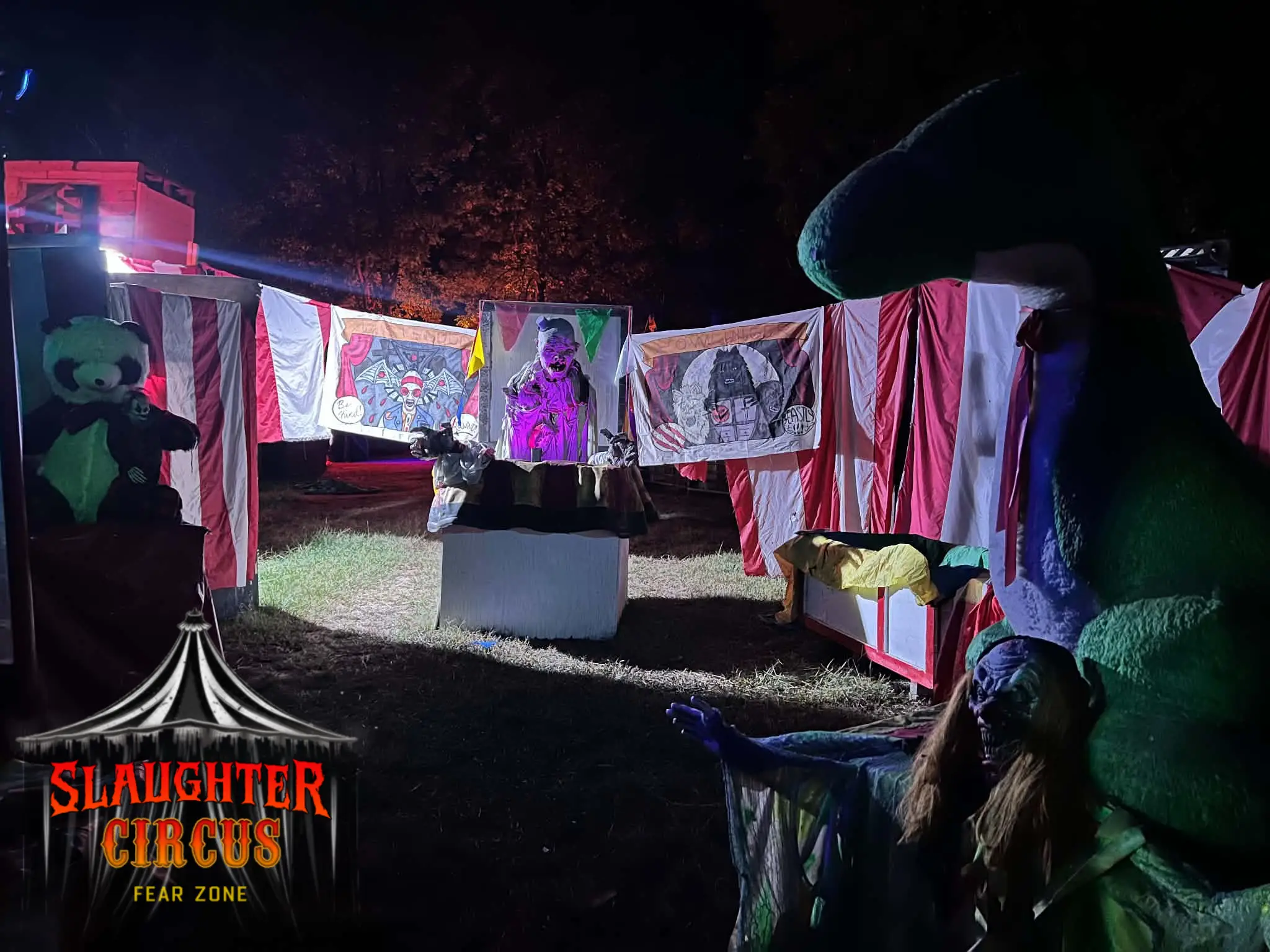 Slaughter Circus Fear Zone at Halloween Hollow